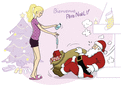 No&euml;l humoristique : Bienvenue, P&egrave;re No&euml;l !